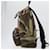 SAINT LAURENT Backpack Canvas Khaki Silver Camouflage - vista 3