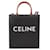 Céline Celine Vertical Cabas Tote Triomphe beschichtetes Canvas Large Braun