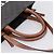 Céline Celine Vertical Cabas Tote Triomphe beschichtetes Canvas Large Braun - Ansicht 7