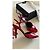 Gucci Slingback-Heels aus rotem Lackleder - Ansicht 4