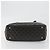 Borsa Bowling Matelassé CHANEL Linea Cambon in Pelle Marrone Scuro CC Auth 198322SAV Argento - vista 9