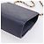 Borsa CHANEL Mini Matelasse Chain Pearl Bag Goatskin Navy Gold CC Auth 197060SAM D'oro Blu navy - vista 12