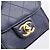 Borsa CHANEL Mini Matelasse Chain Pearl Bag Goatskin Navy Gold CC Auth 197060SAM D'oro Blu navy - vista 14
