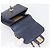 Borsa CHANEL Mini Matelasse Chain Pearl Bag Goatskin Navy Gold CC Auth 197060SAM D'oro Blu navy - vista 15