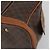 Céline Borsa a mano CELINE Macadam Canvas PVC Leather Brown Gold Auth 196621A Marrone D'oro - vista 10