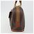 Céline Borsa a mano CELINE Macadam Canvas PVC Leather Brown Gold Auth 196621A Marrone D'oro - vista 5