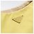 Borsa a Tracolla con Catena PRADA Nylon Giallo Tono Oro Auth 198491A - vista 14