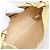 Borsa a Tracolla con Catena PRADA Nylon Giallo Tono Oro Auth 198491A - vista 16