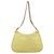 Borsa a Tracolla con Catena PRADA Nylon Giallo Tono Oro Auth 198491A - vista 3