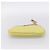 Borsa a Tracolla con Catena PRADA Nylon Giallo Tono Oro Auth 198491A - vista 9
