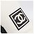CHANEL Sport-Getränkehalter Nylon White Black CC Auth ka5764A Schwarz Weiß - Ansicht 14
