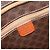 Céline Borsa Tote CELINE Macadam Canvas PVC Pelle Marrone Oro Auth mr2848 D'oro - vista 17