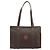 Céline Borsa Tote CELINE Macadam Canvas PVC Pelle Marrone Oro Auth mr2848 D'oro - vista 2