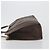 Céline Borsa Tote CELINE Macadam Canvas PVC Pelle Marrone Oro Auth mr2848 D'oro - vista 5