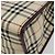 Borsa a mano BURBERRY Nova Check Canvas Beige Silver Auth 198650 Argento - vista 10