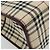 Borsa a mano BURBERRY Nova Check Canvas Beige Silver Auth 198650 Argento - vista 11