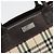 Borsa a mano BURBERRY Nova Check Canvas Beige Silver Auth 198650 Argento - vista 15