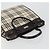 Borsa a mano BURBERRY Nova Check Canvas Beige Silver Auth 198650 Argento - vista 6