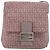 FENDI Zucchino Canvas Mamma Baguette Schultertasche Lila 8BT075 Auth BA14896A Silber - Ansicht 2