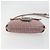 FENDI Zucchino Canvas Mamma Baguette Schultertasche Lila 8BT075 Auth BA14896A Silber - Ansicht 9