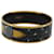 Hermès HERMES Email MM Bracelet Metal Black Gold Auth 198832M Schwarz Golden  - Ansicht 1