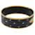 Hermès HERMES Email MM Bracelet Metal Black Gold Auth 198832M Schwarz Golden  - Ansicht 3