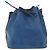 Borsa a tracolla LOUIS VUITTON Epi Petit Noe Blu M44105 LV Auth 198514 - vista 2