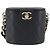 CHANEL Matelasse Chain Shoulder Vanity Bag aus schwarzem Lammleder CC Auth 198651SAM - Ansicht 2