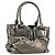Bolso de mano BURBERRY de cuero dorado Auth BA14780