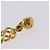 Orecchini CHANEL Metallo Tono Oro CC Auth 198823V - vista 17
