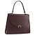 Borsa a mano CARTIER in pelle Bordeaux tono oro Auth BA14995 Bordò