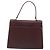 Borsa a mano CARTIER in pelle Bordeaux tono oro Auth BA14995 Bordò - vista 3