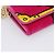 Cartera larga PRADA Velor Red Gold Auth 197223M Roja Dorado - vista 10