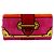 Cartera larga PRADA Velor Red Gold Auth 197223M Roja Dorado - vista 2