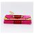 Cartera larga PRADA Velor Red Gold Auth 197223M Roja Dorado - vista 8