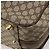 Padlock GUCCI GG Supreme Web Sherry Line Trunk PVC Beige Gold Auth 194417 D'oro - vista 12