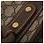 Padlock GUCCI GG Supreme Web Sherry Line Trunk PVC Beige Gold Auth 194417 D'oro - vista 15