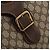 Padlock GUCCI GG Supreme Web Sherry Line Trunk PVC Beige Gold Auth 194417 D'oro - vista 16