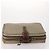 Padlock GUCCI GG Supreme Web Sherry Line Trunk PVC Beige Gold Auth 194417 D'oro - vista 6