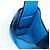 Pouch Salvatore Ferragamo Gancini in pelle blu e argento Auth 195518M - vista 19