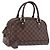 LOUIS VUITTON Damier Ebene Duomo Hand Bag N60008 LV Auth 198344V
