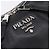 Borsa a tracolla PRADA in pelle 2way Nero Argento 1BC133 Auth am12304SAM - vista 16