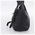Borsa a tracolla PRADA in pelle 2way Nero Argento 1BC133 Auth am12304SAM - vista 5