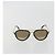 Céline Gafas de sol CELINE Plástico Tortoise Brown Gold Tone Auth BA15025V Castaño - vista 2