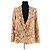 Blazer SéZane de lino naranja