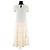 Vestido Maje blanco de viscosa - vista 4