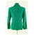 Blazer Sandro de algodón verde  - vista 4