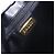 Borsa a tracolla con catena BALLY in pelle grigia tono oro Auth 198489A Marrone - vista 16
