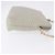 Borsa a tracolla con catena BALLY in pelle grigia tono oro Auth 198489A Marrone - vista 4