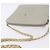 Borsa a tracolla con catena BALLY in pelle grigia tono oro Auth 198489A Marrone - vista 6